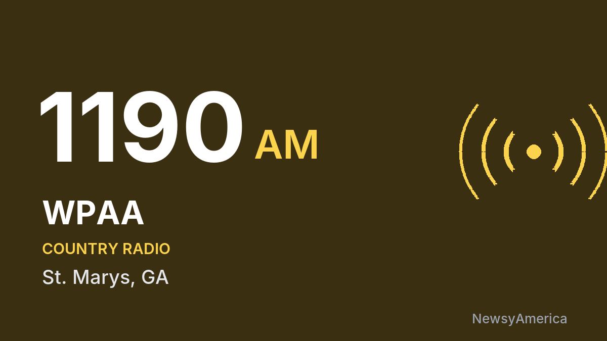 WPAA 1190 AM – St. Marys