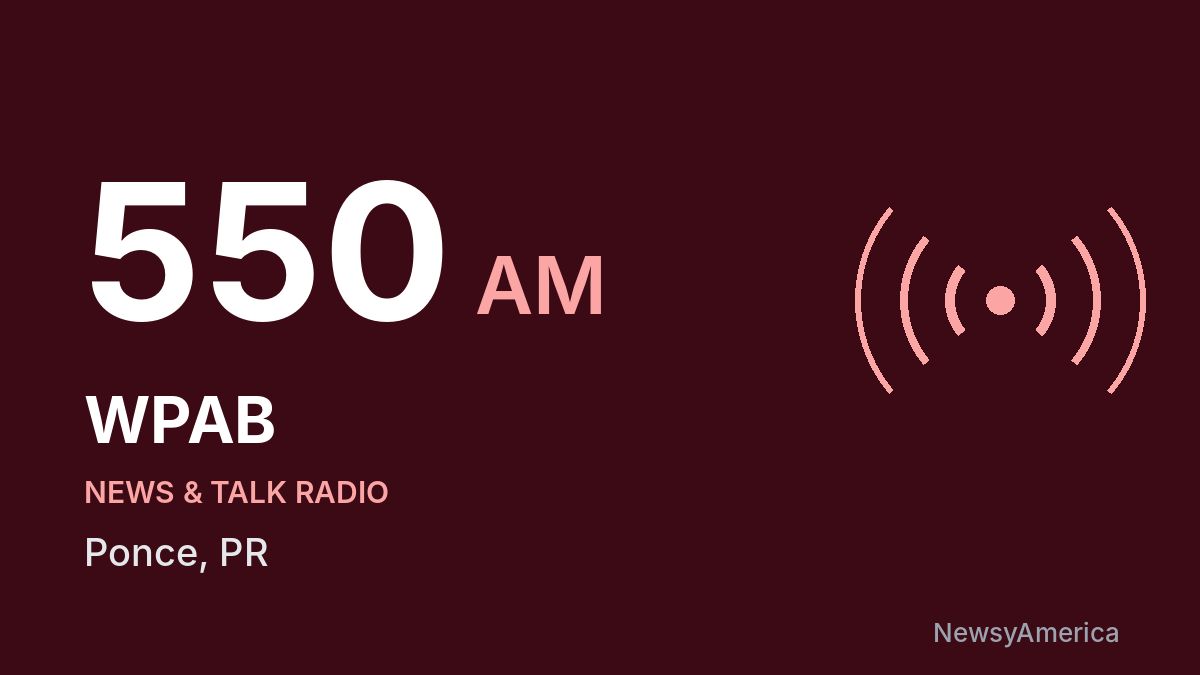 WPAB 550 AM – Ponce