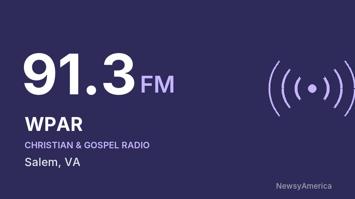 WPAR 91.3 FM – Salem