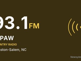 WPAW 93.1 FM, Winston-Salem, NC