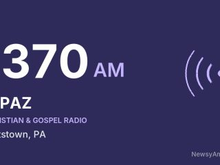 WPAZ 1370 AM, Pottstown, PA