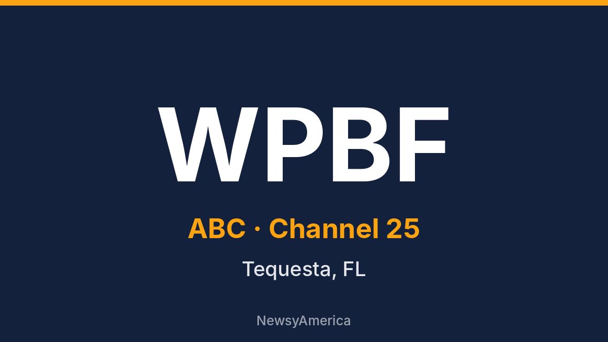 WPBF – ABC 25 West Palm Beach