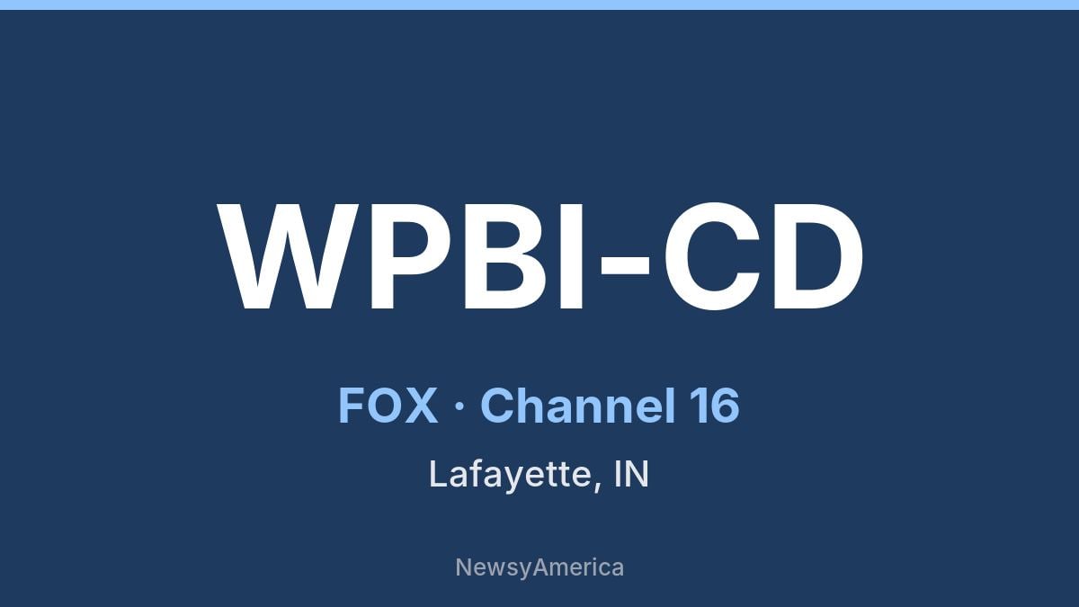 WPBI-CD – FOX 16 Lafayette