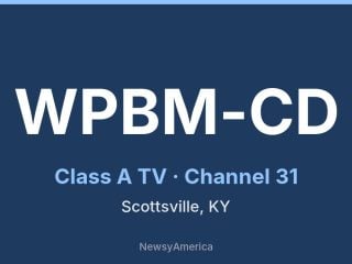 WPBM-CD channel 31, Scottsville, KY