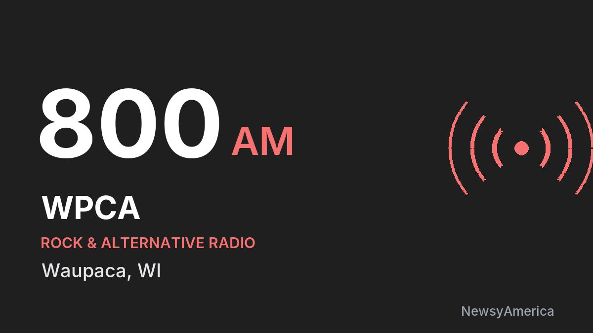 WPCA 800 AM – Waupaca
