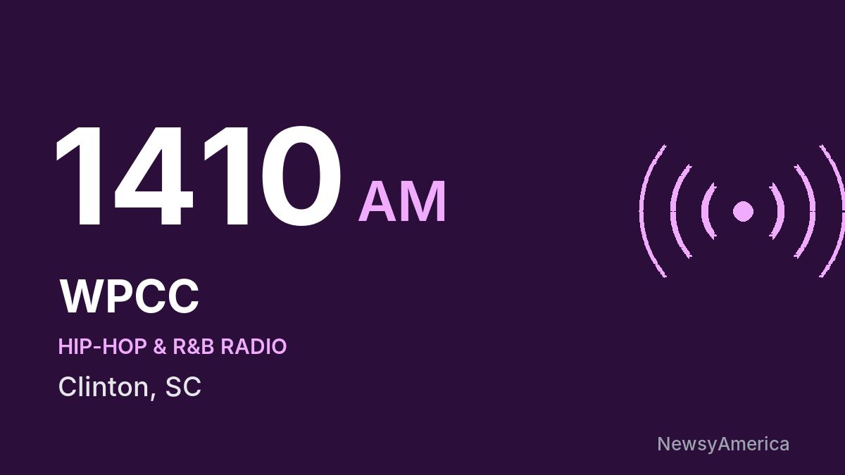 WPCC 1410 AM – Clinton