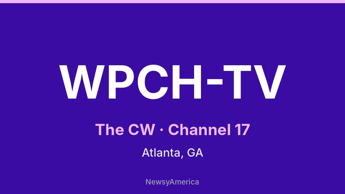 WPCH-TV – The CW 17 Atlanta