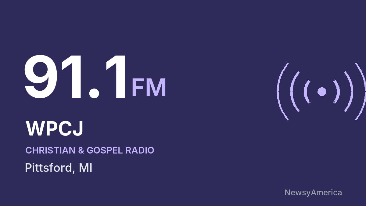 WPCJ 91.1 FM – Pittsford