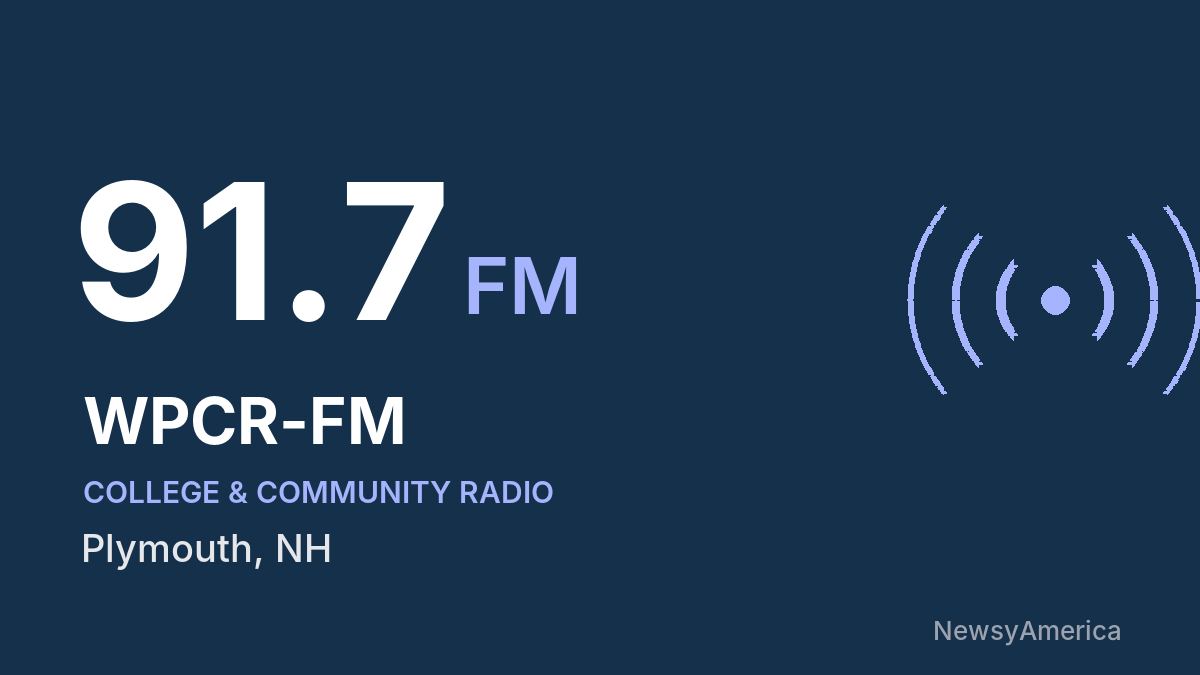 WPCR-FM 91.7 FM – Plymouth
