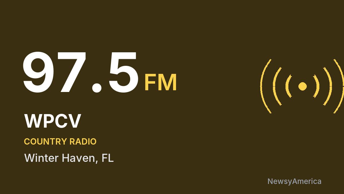 WPCV 97.5 FM – Winter Haven