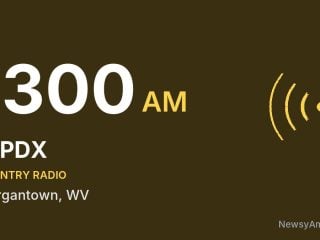 WPDX 1300 AM, Morgantown, WV