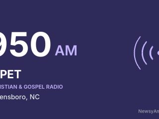 WPET 950 AM, Greensboro, NC