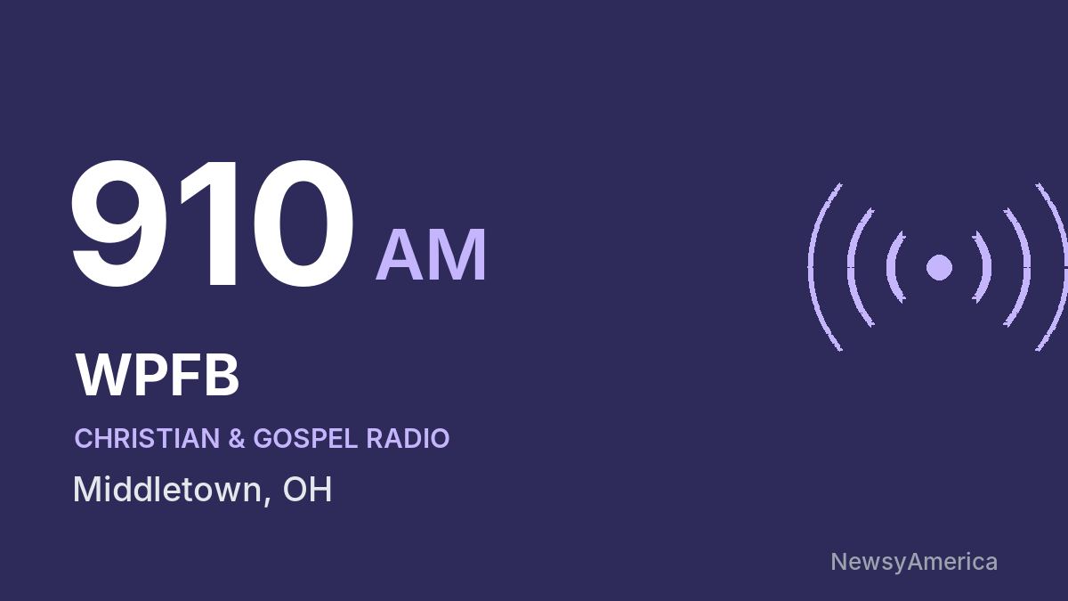 WPFB 910 AM – Middletown