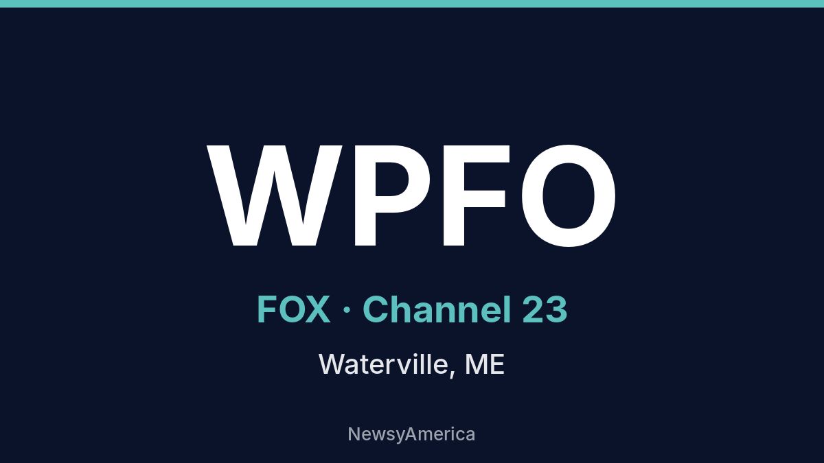 WPFO – FOX 23 Portland