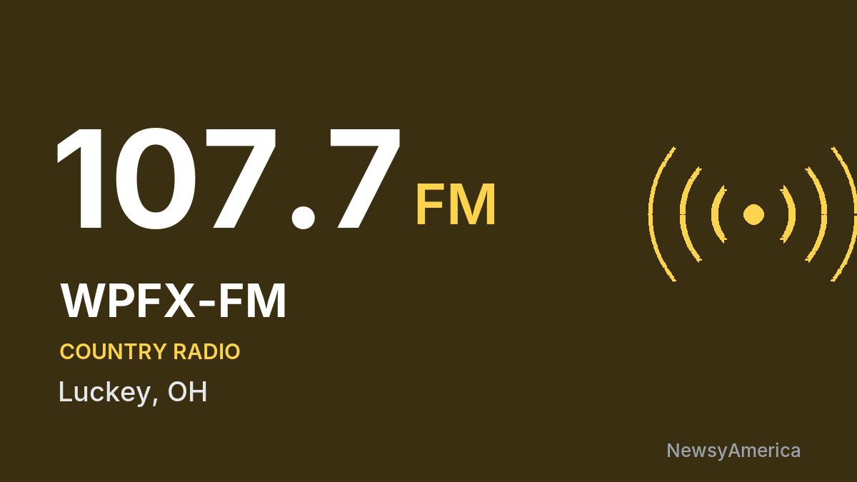 WPFX-FM 107.7 FM – Luckey