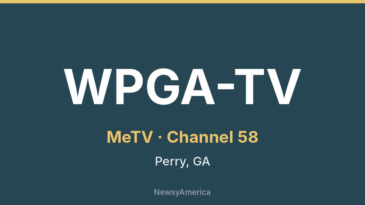 WPGA-TV – MeTV 58 Macon