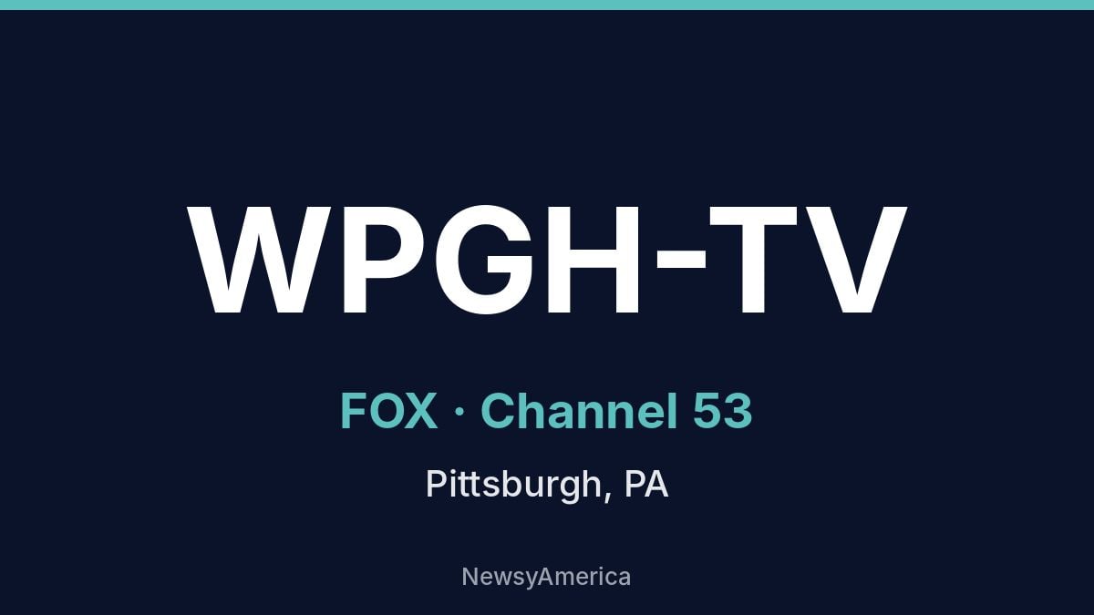 WPGH-TV – FOX 53 Pittsburgh