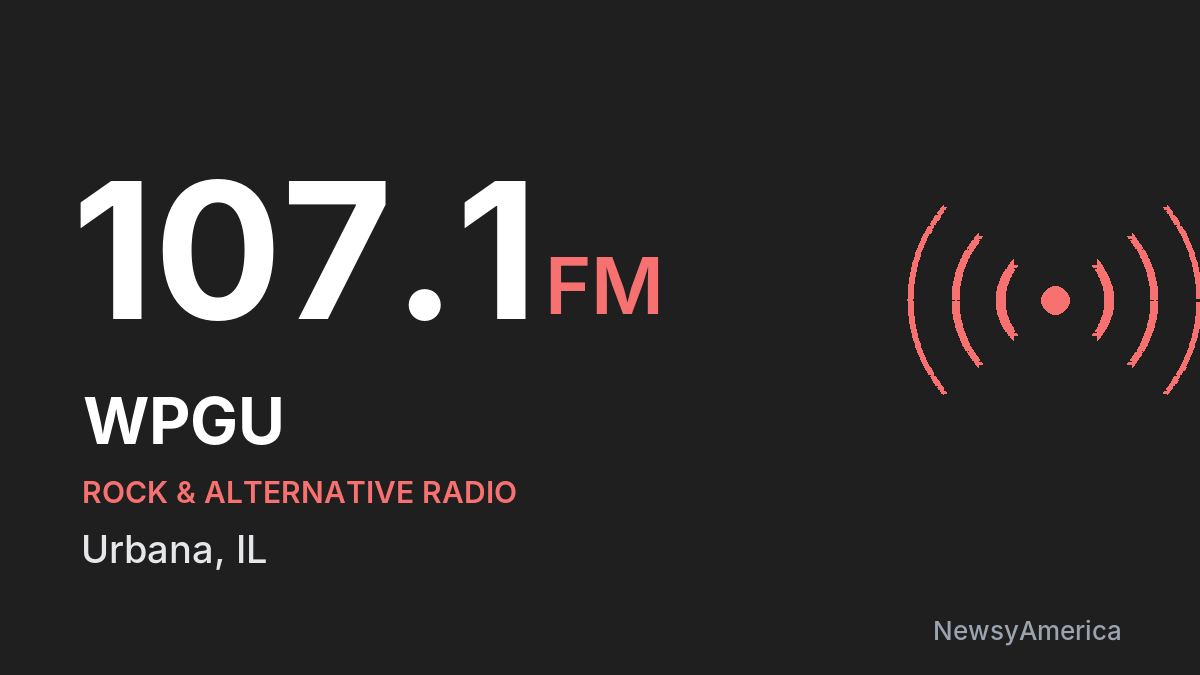 WPGU 107.1 FM – Urbana