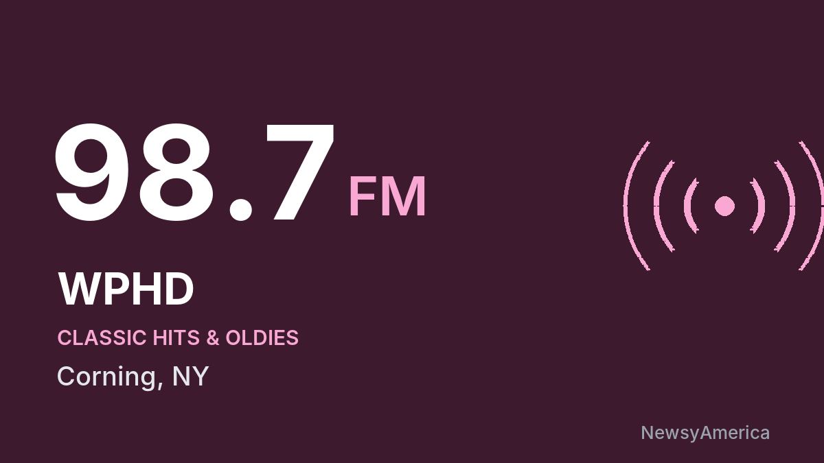 WPHD 98.7 FM – Corning
