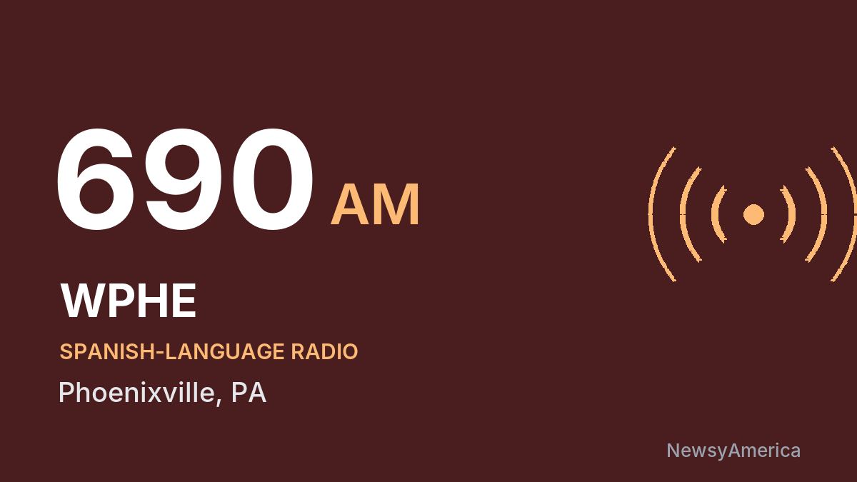 WPHE 690 AM – Phoenixville