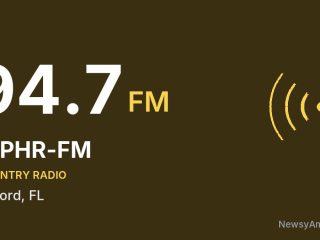 WPHR-FM 94.7 FM, Gifford, FL