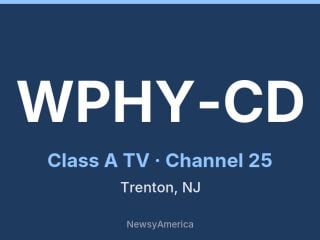 WPHY-CD channel 25, Trenton, NJ