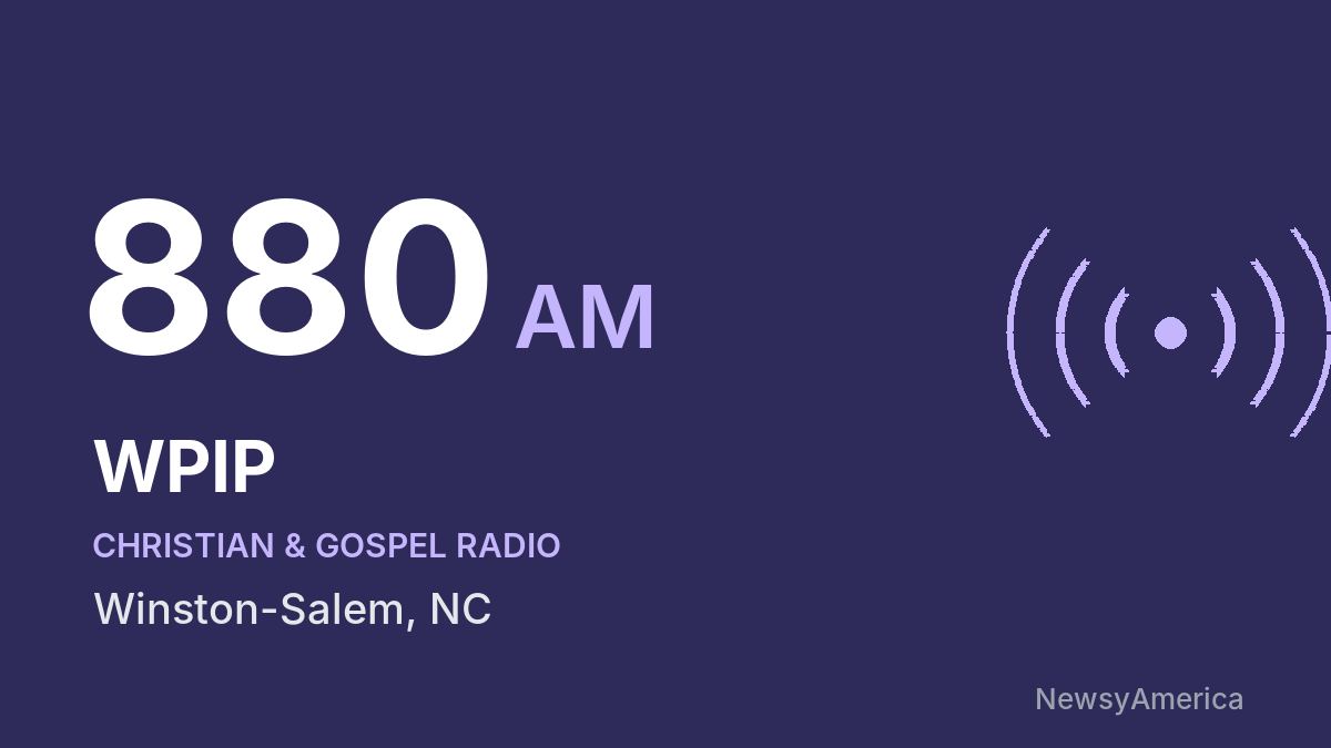 WPIP 880 AM – Winston-Salem