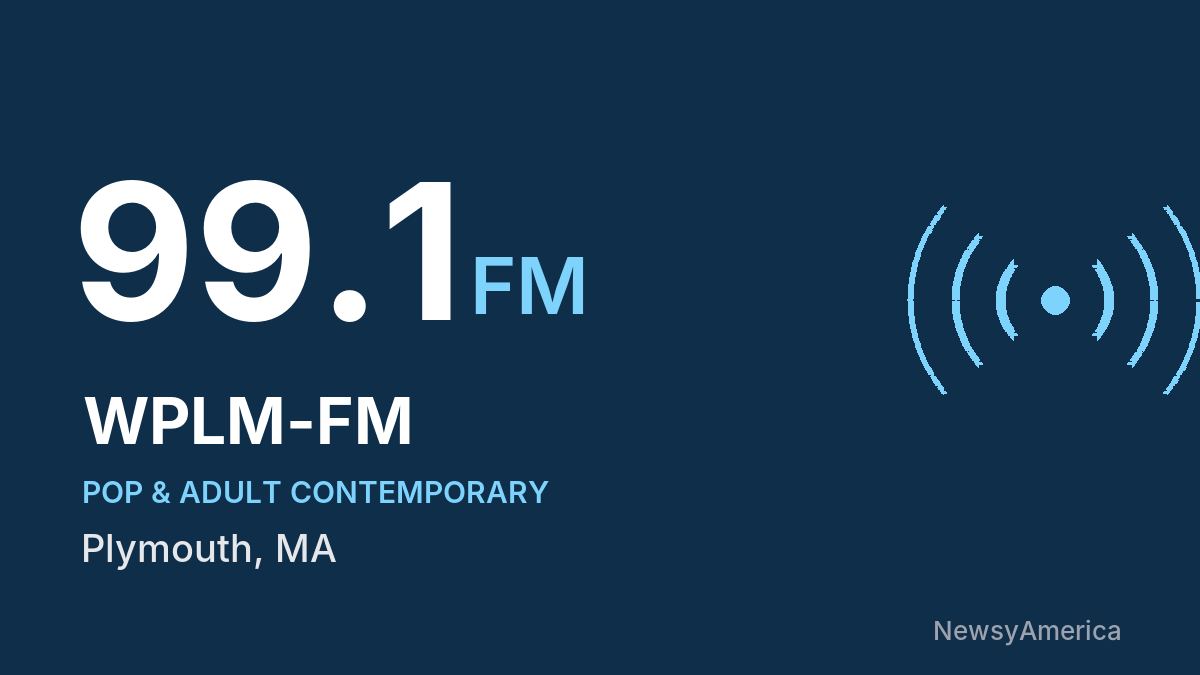 WPLM-FM 99.1 FM – Plymouth