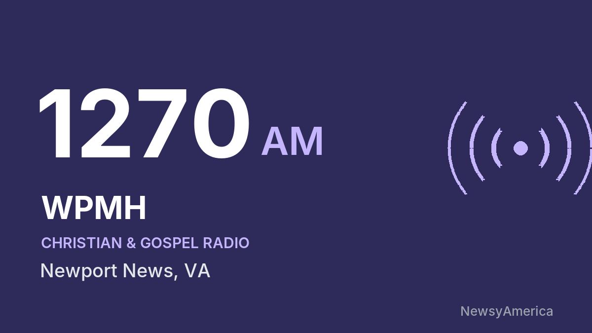 WPMH 1270 AM – Newport News
