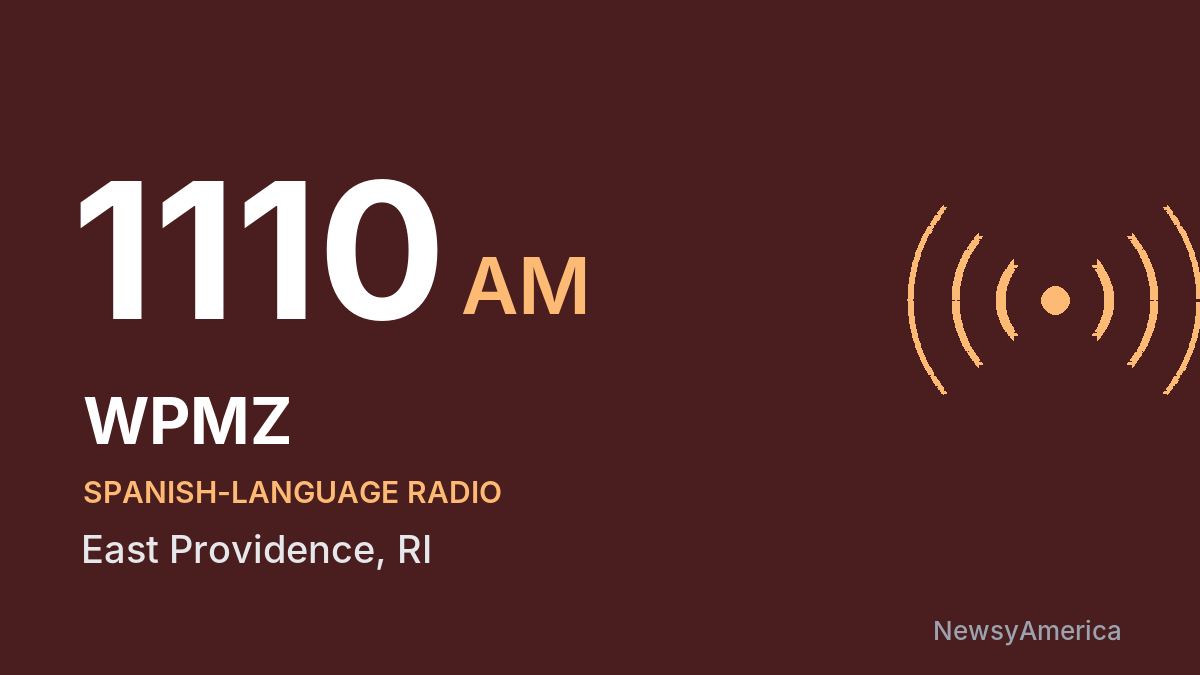 WPMZ 1110 AM – East Providence