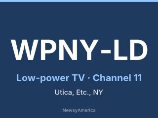 WPNY-LD channel 11, Utica, Etc., NY