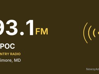 WPOC 93.1 FM, Baltimore, MD