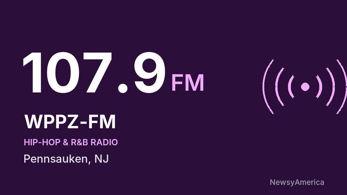 WPPZ-FM 107.9 FM – Pennsauken