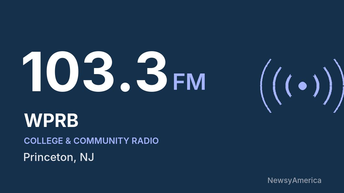 WPRB 103.3 FM – Princeton