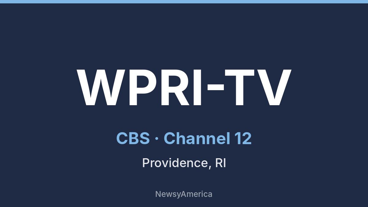 WPRI-TV – CBS 12 Providence