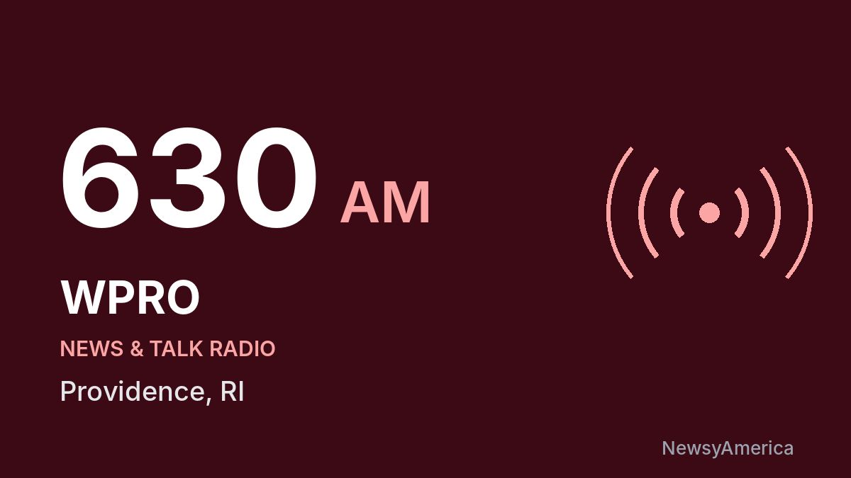 WPRO 630 AM – Providence