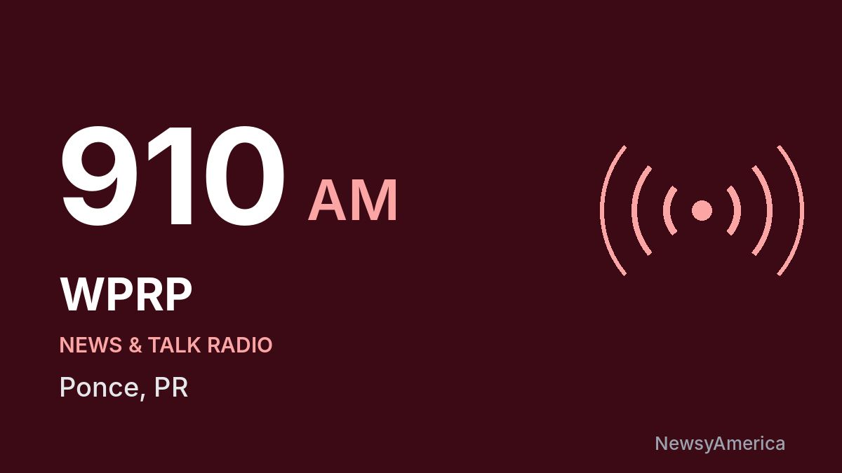 WPRP 910 AM – Ponce