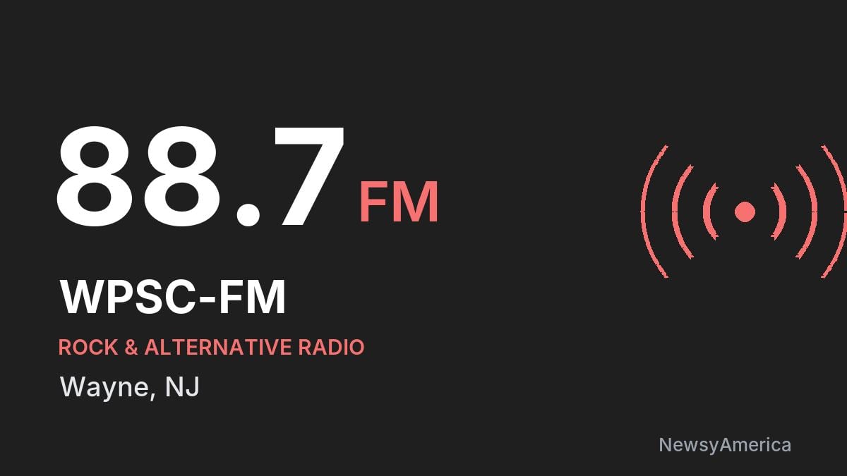 WPSC-FM 88.7 FM – Wayne