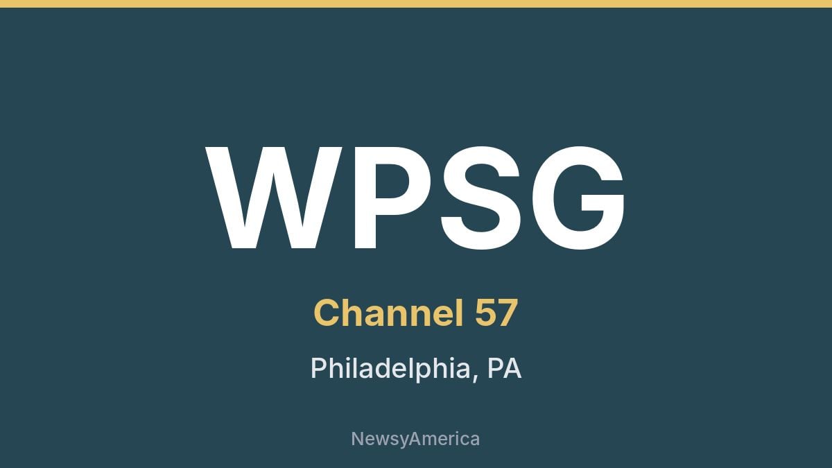 WPSG – Channel 57 Philadelphia