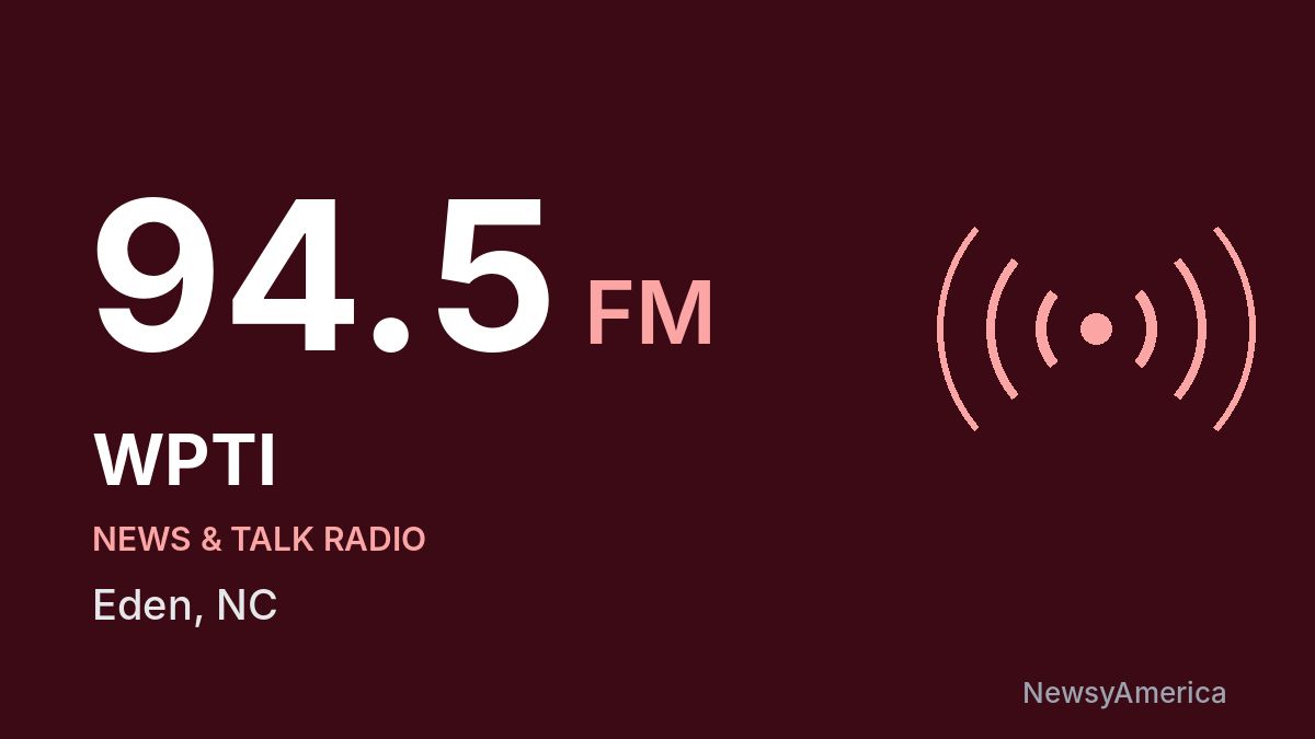 WPTI 94.5 FM – Eden