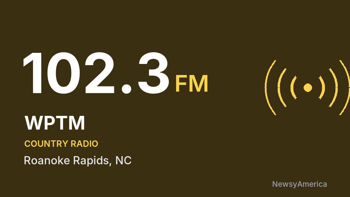 WPTM 102.3 FM – Roanoke Rapids