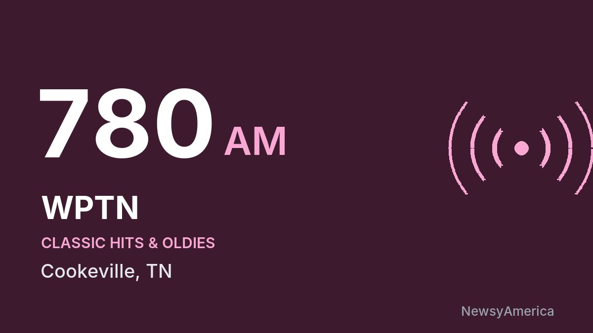 WPTN 780 AM – Cookeville