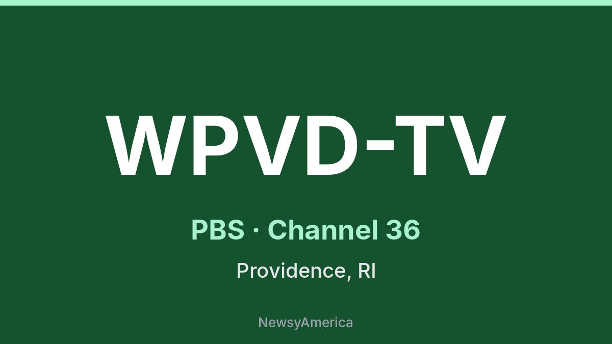 WPVD-TV – PBS 36 Providence