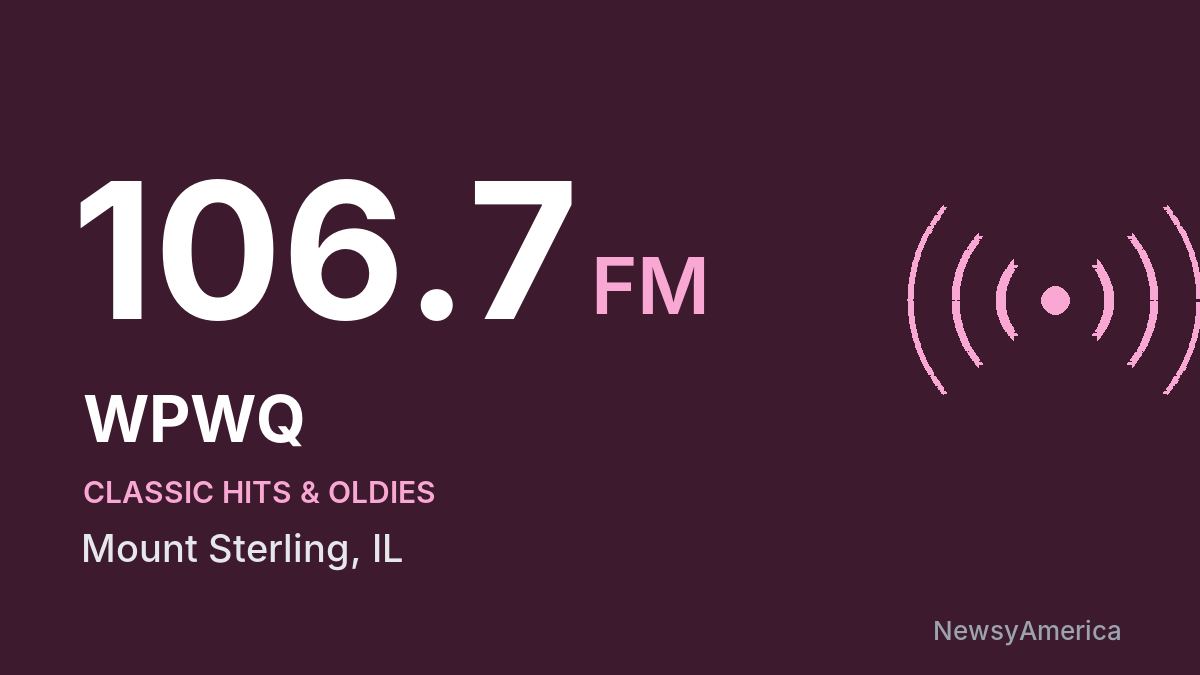 WPWQ 106.7 FM – Mount Sterling