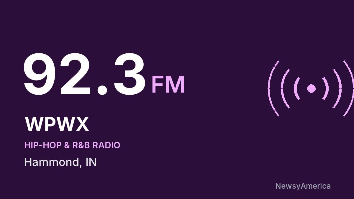 WPWX 92.3 FM – Hammond