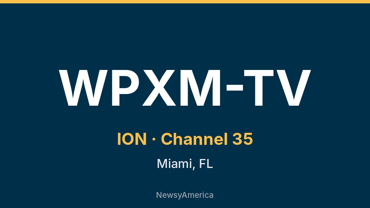 WPXM-TV – ION 35 Miami