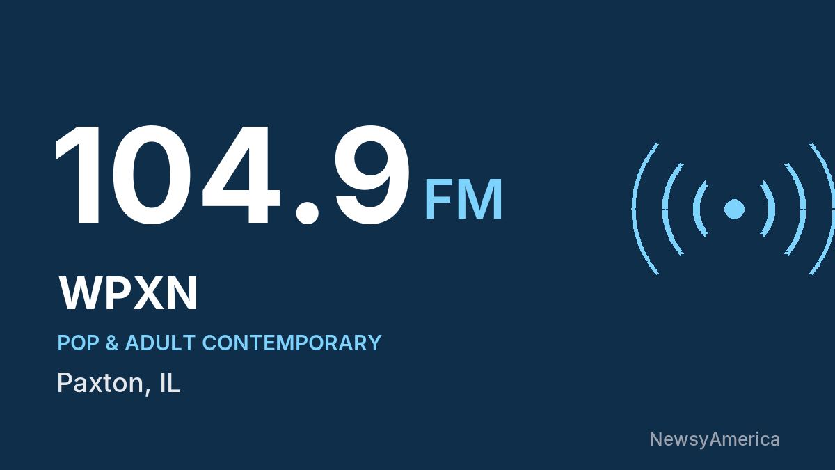 WPXN 104.9 FM – Paxton