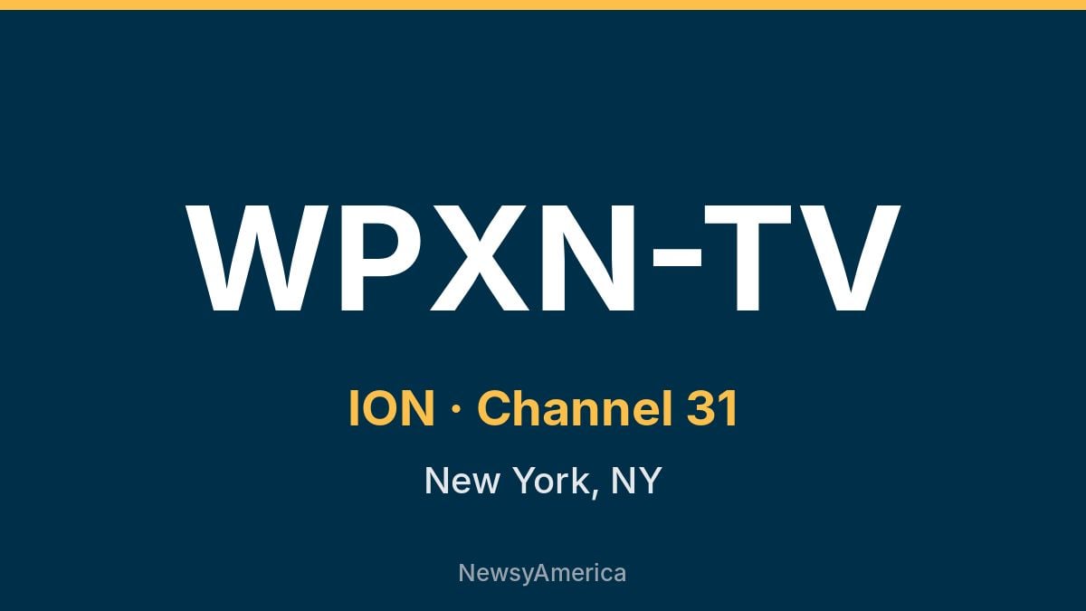 WPXN-TV – ION 31 New York