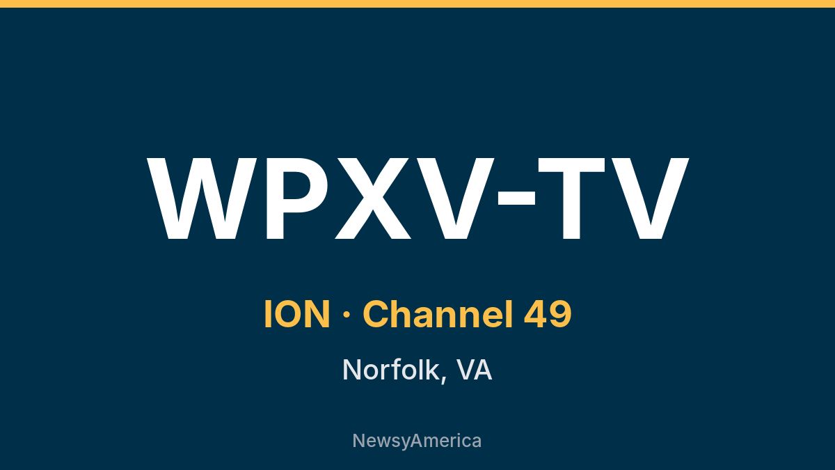 WPXV-TV – ION 49 Norfolk