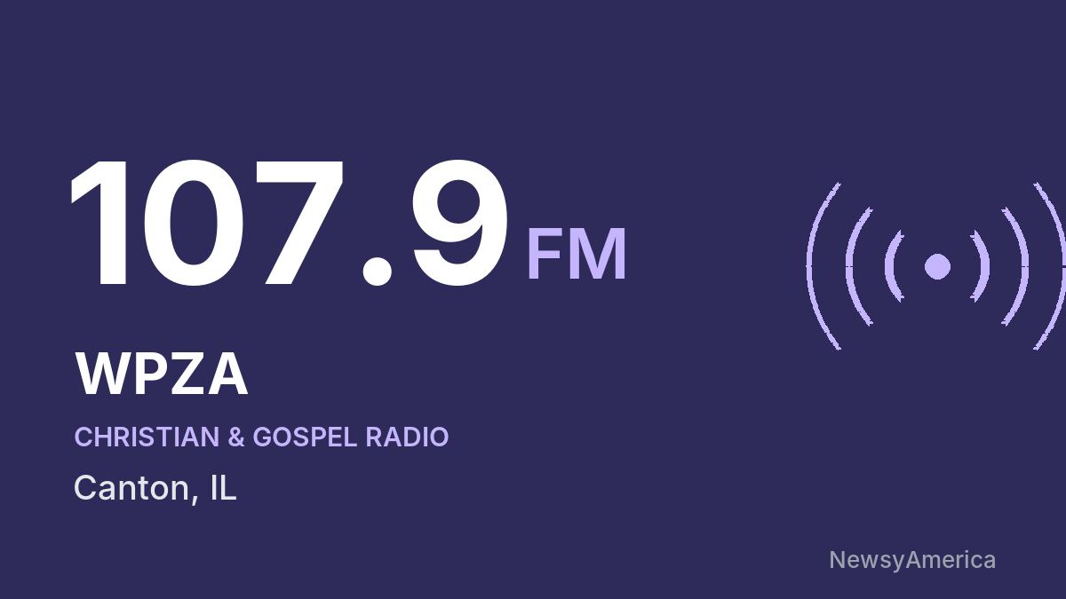 WPZA 107.9 FM – Canton
